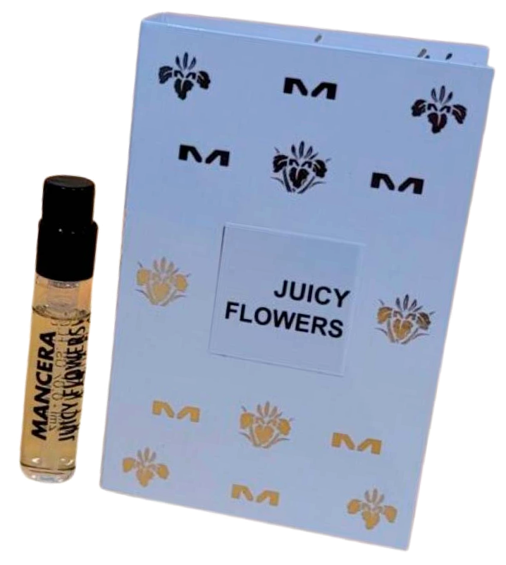 Парфюмерная вода Mancera Juicy Flowers пробник 2 / Мансера Джуси Фловерс миниатюра / Сэмпл красивого аромата