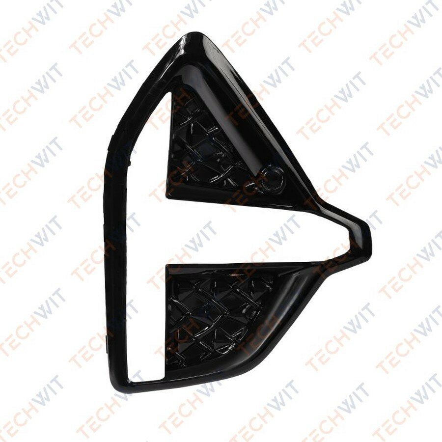 TECHWIT BD003CRY049GL Накладка фары противотуманной Лев. черный глянец Chery Tiggo 7 Pro Max I 2022-