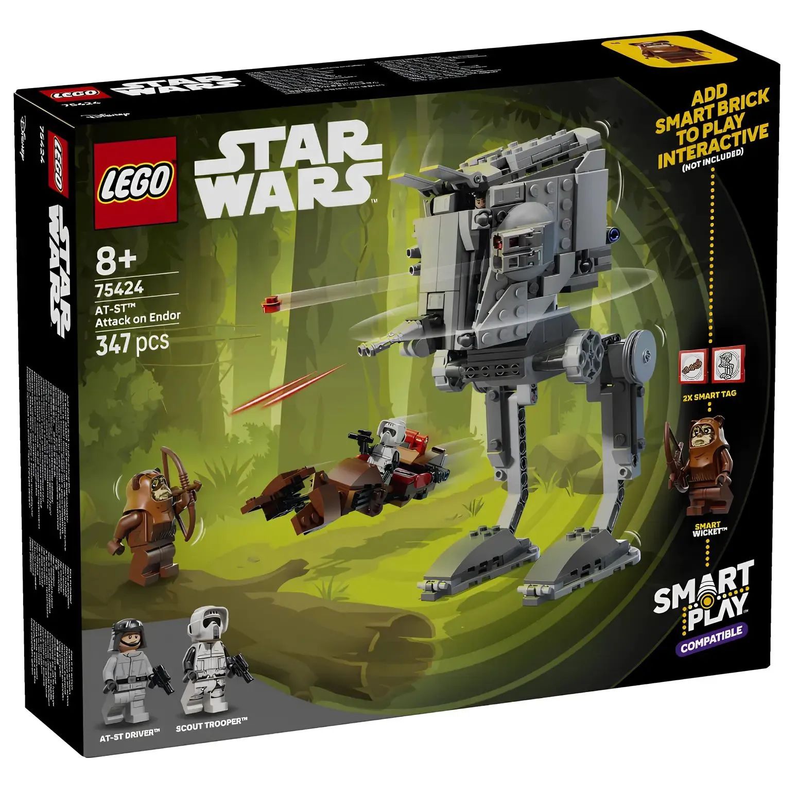 Конструктор LEGO Star Wars 75424 Атака AT-ST на Эндор