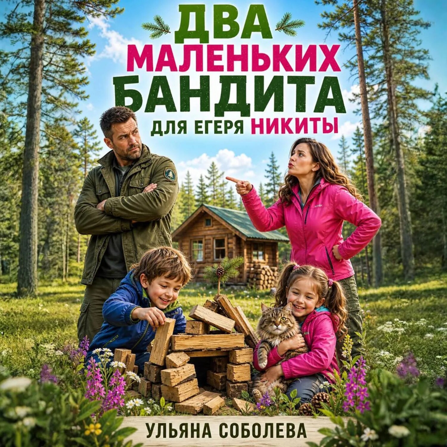 Два маленьких бандита для Егеря Никиты [Аудиокнига]