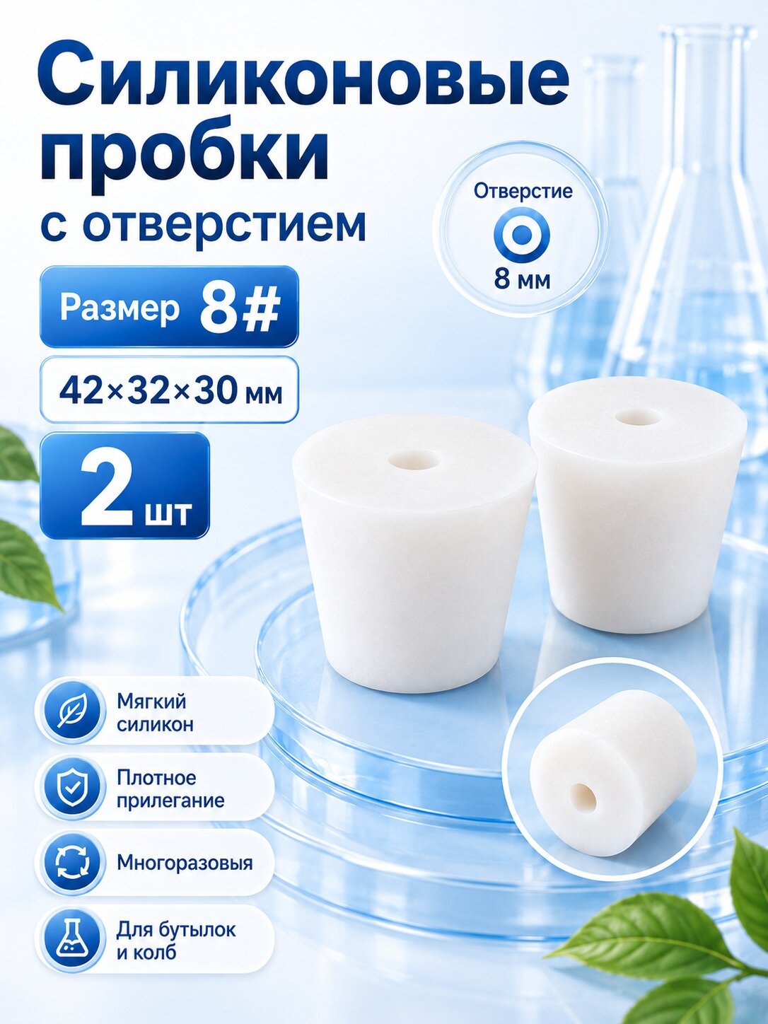 Пробка 2 шт