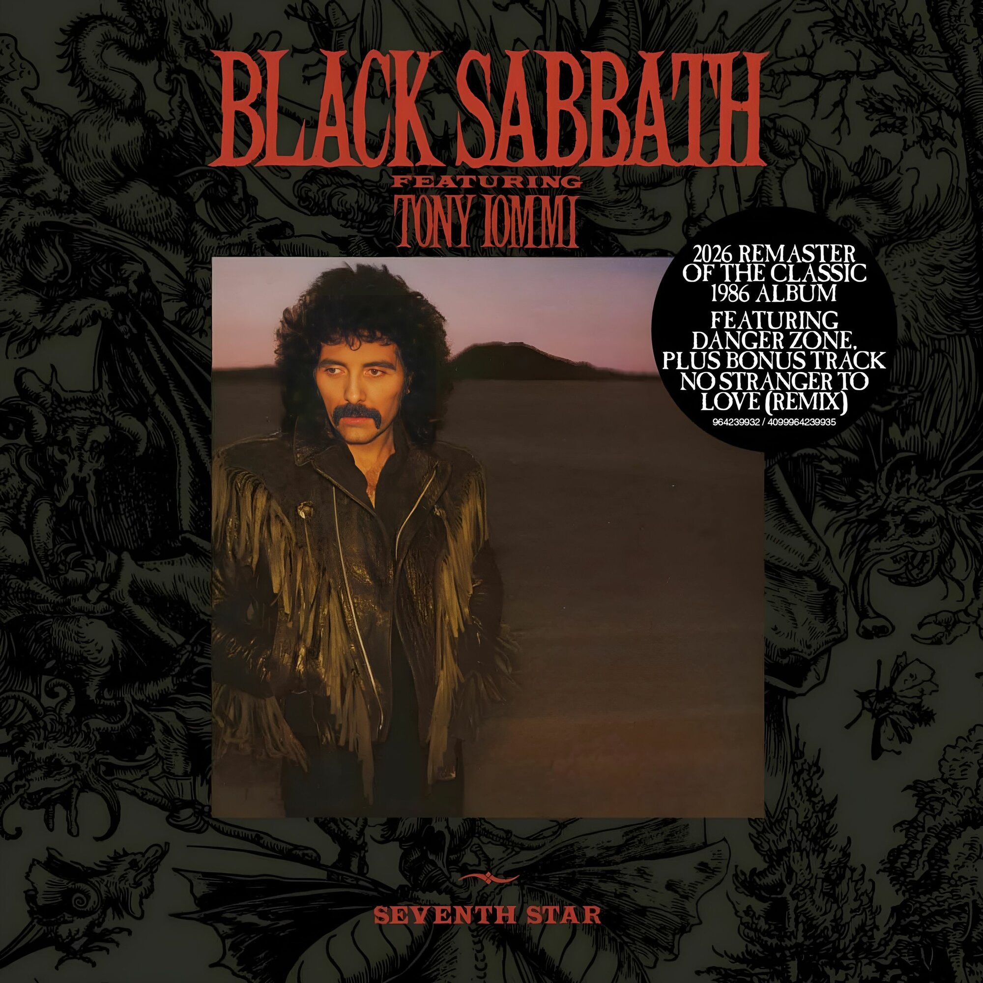 Black Sabbath: "Seventh Star" + буклет 12 стр, Remaster 2026, хард-рок / хэви-метал (СD-диск)