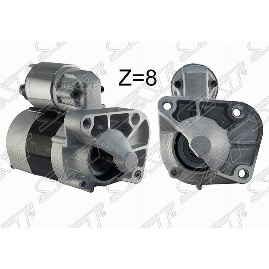 Стартер LADA Largus 12-21 / Renault Kangoo 97-16 (1 kW/ Z8) от официального дистрибьютора, SAT, артикул ST8200049826N