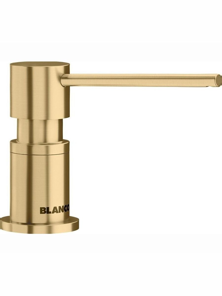 Дозатор моющего средства кухонный BLANCO LATO satin gold (матовое золото) 526699