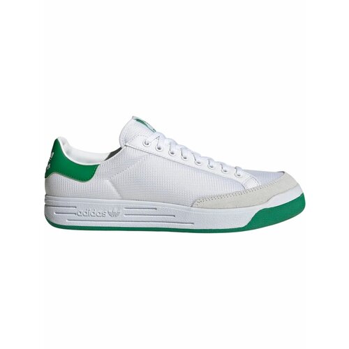 фото Кеды adidas rod laver, полнота f (eu)/ на среднюю стопу, размер 9, белый, зеленый