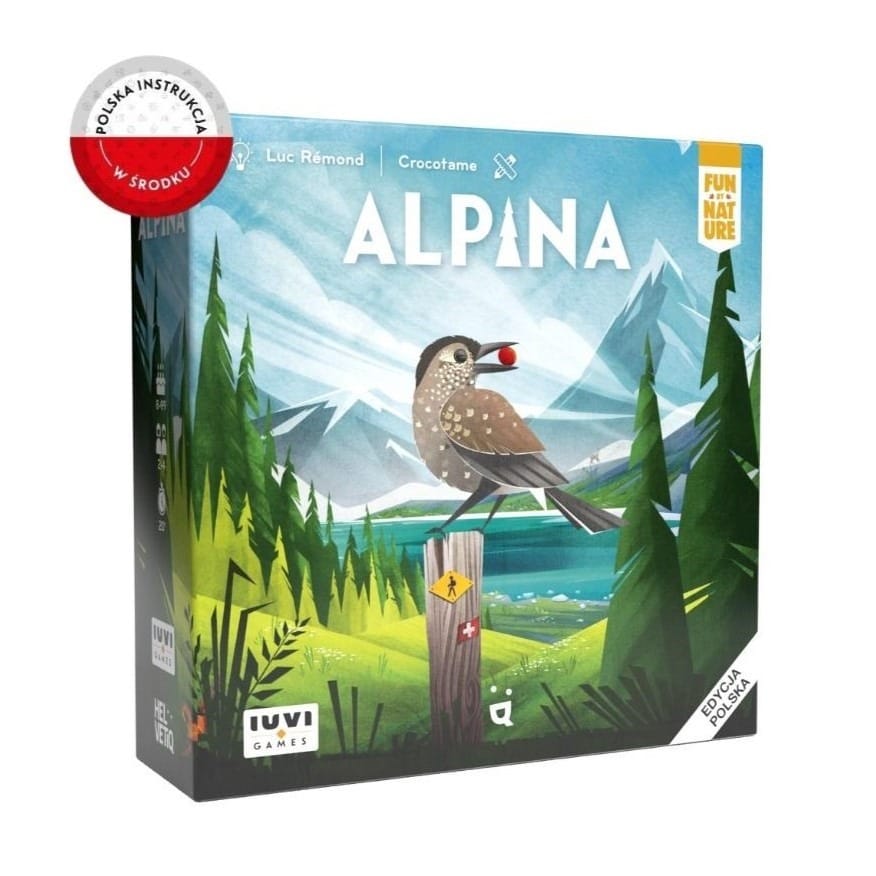 Настольная игра IUVI Games Helvetiq Alpina, карточная для детей