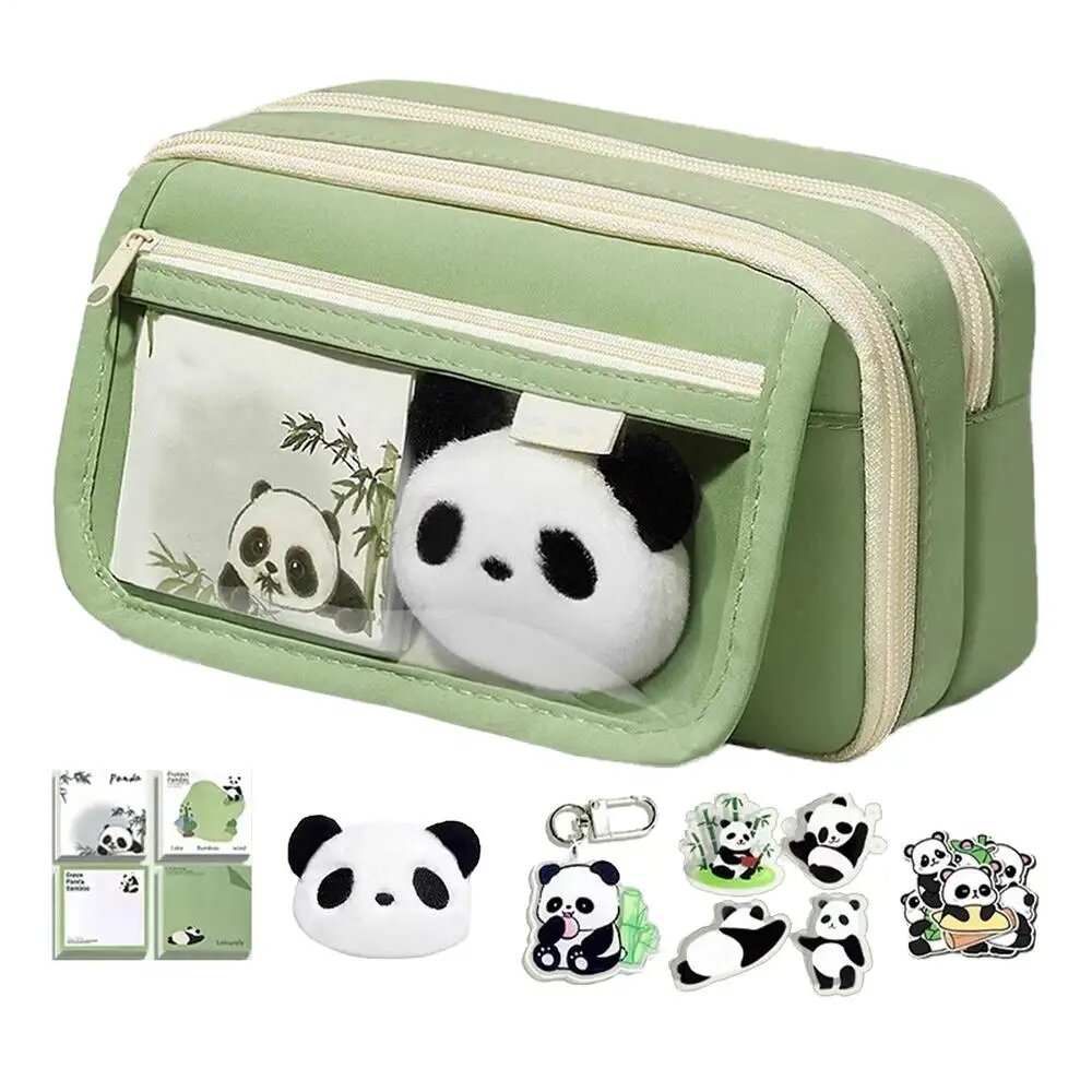 Пенал Panda Green