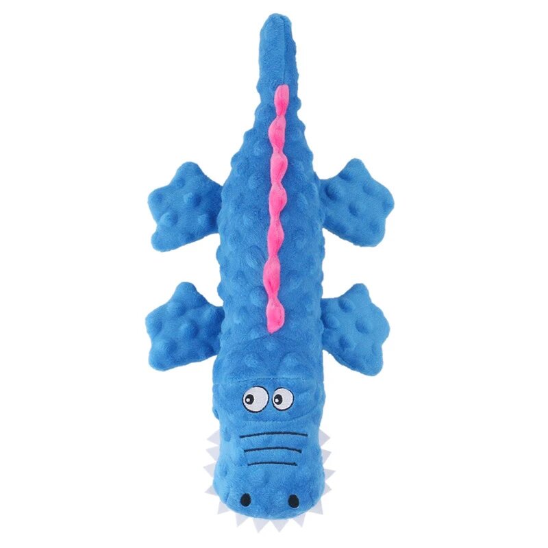 Пищалки для собак Piang Gouer Синий, Crocodile blue