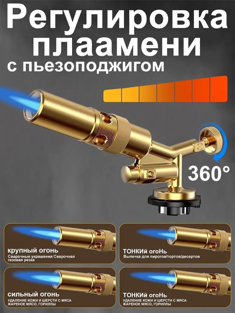 Качественный регулируемый нагреватель, без газового баллона