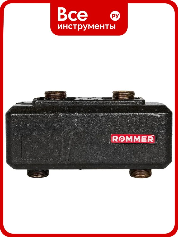 Гидравлическая стрелка ROMMER 1 1/4, 4,53 м3/час, в теплоизоляции RDG-1015-004001 PEE9H56D5UT10A