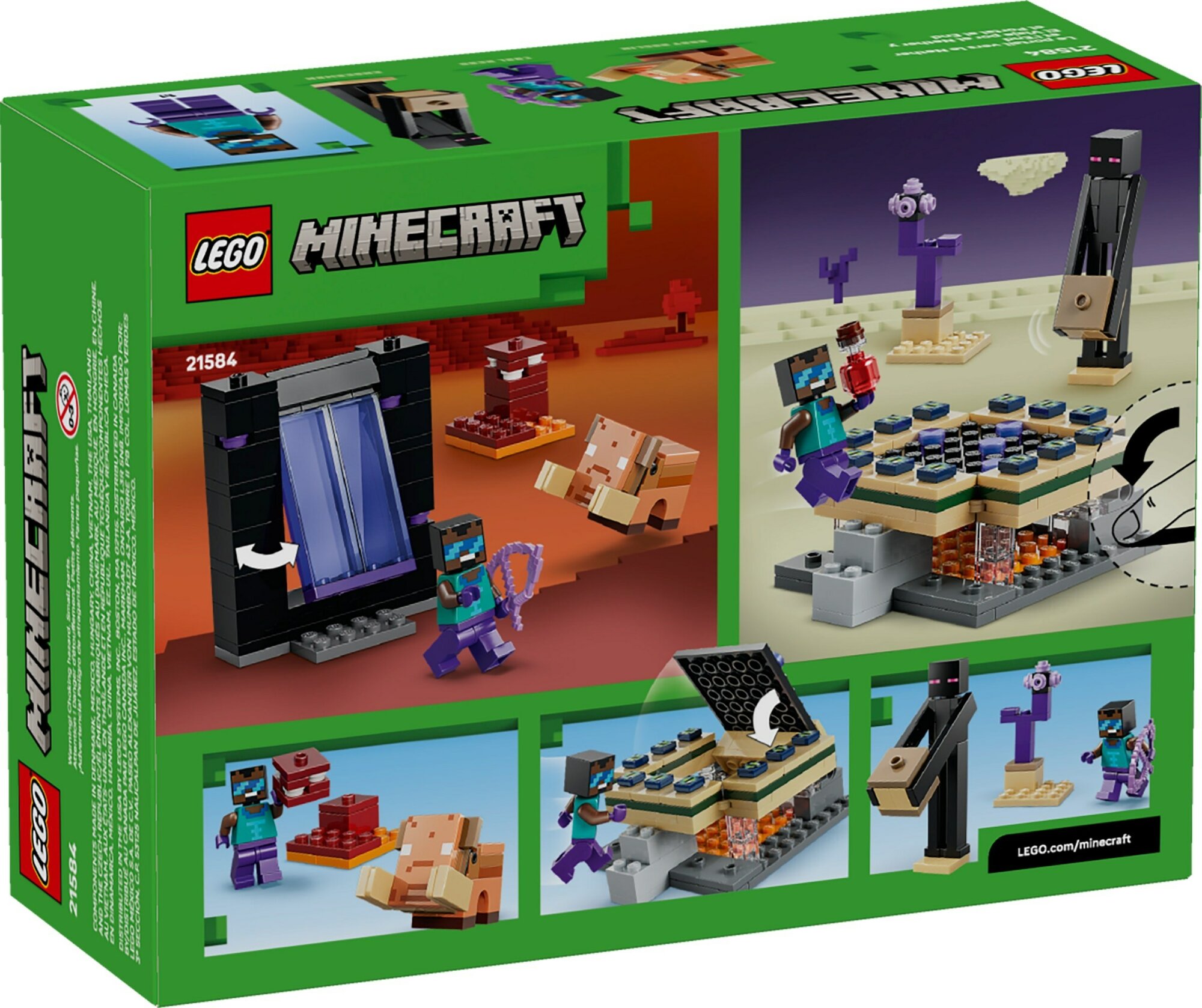 Конструктор Minecraft 21584 192 дет.