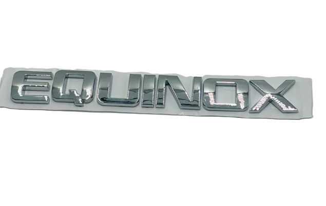 Надпись Шевроле Equinox 190 мм хром