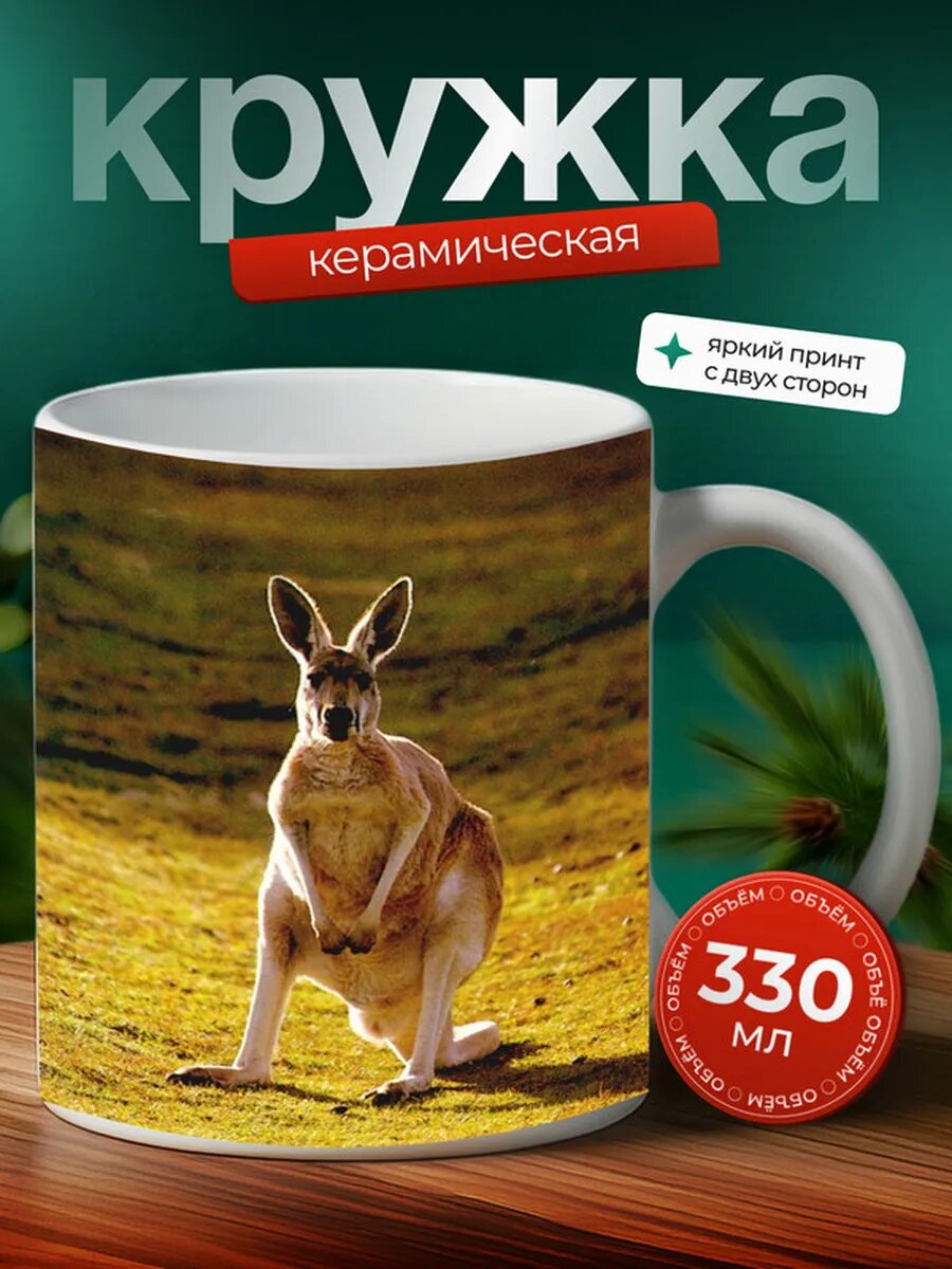 Кружка Кенгуру животное 11,