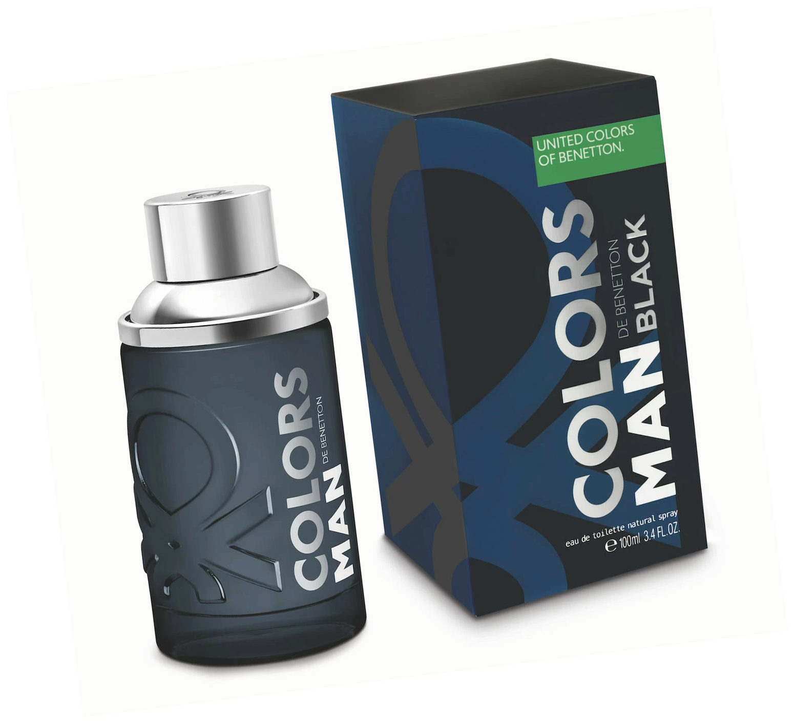 Мужской парфюм Colors Man Black 100 мл / Бенеттон Цвета Мэн Черный