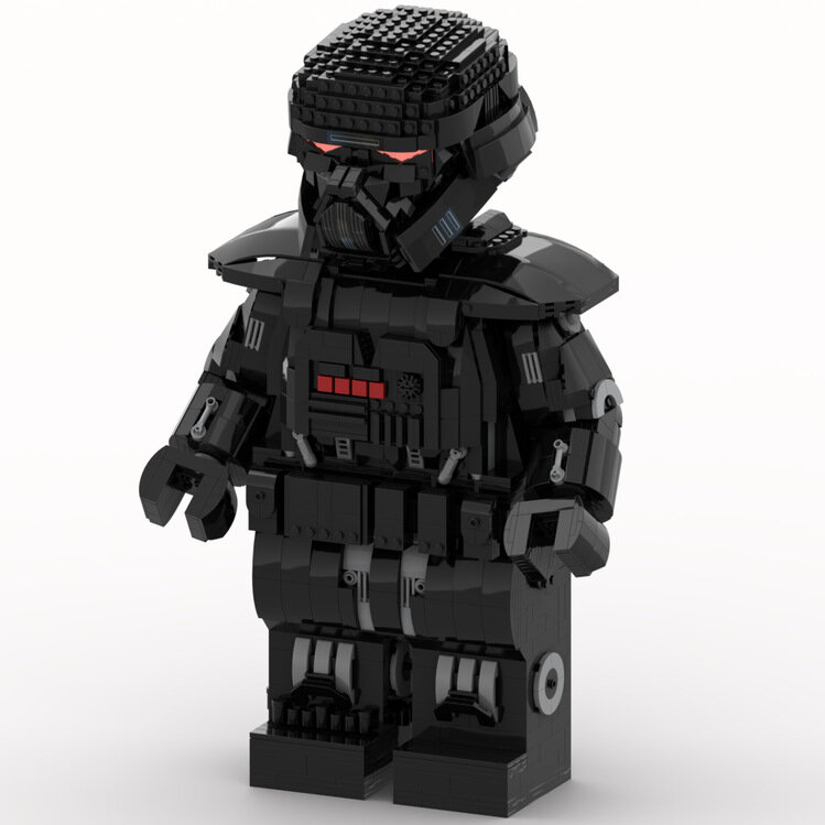 MOC-106579 Набор электронных чертежей конструктора "Бытовой стройматериал", 1914 деталей, миниатюрные фигурки из мелких частиц