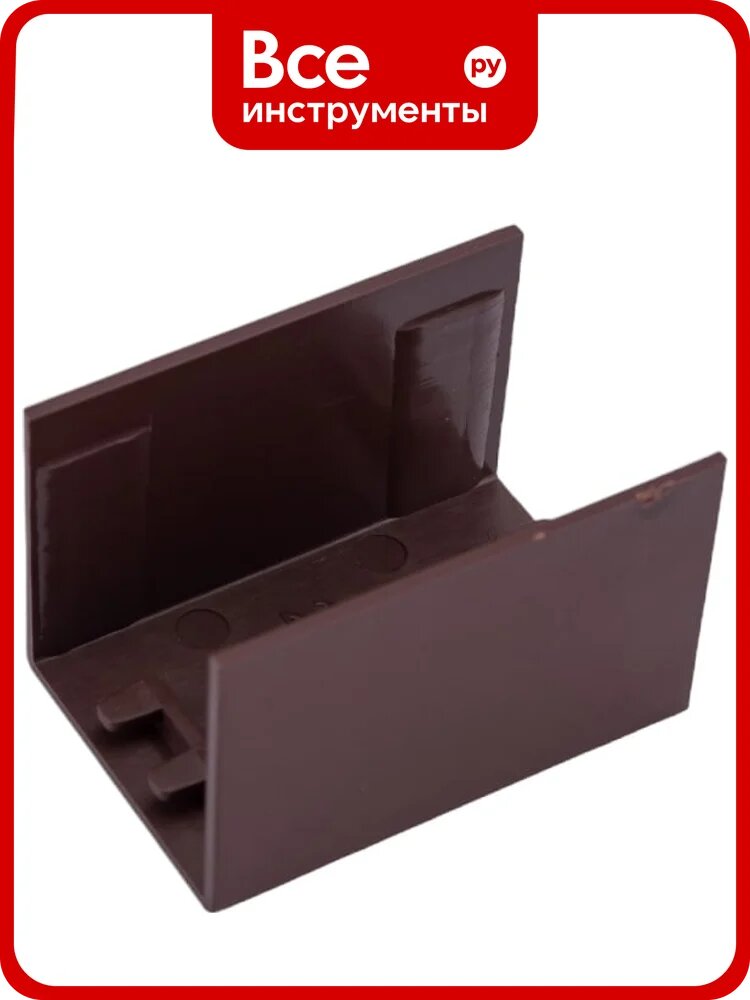 Соединитель EKF PROxima Plast, под темное дерево, 4 шт cond-25-25x4