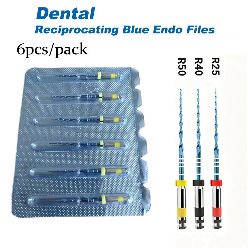 Bonito-dent эндодонтические файлы R25 синие 1pack R25 25mm