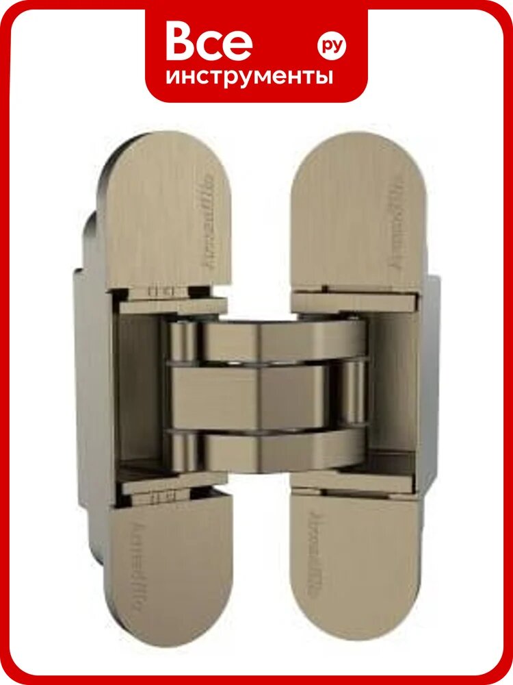 Петля скрытой установки Armadillo U3D6002. TG AB бронза (2 шт) 49669