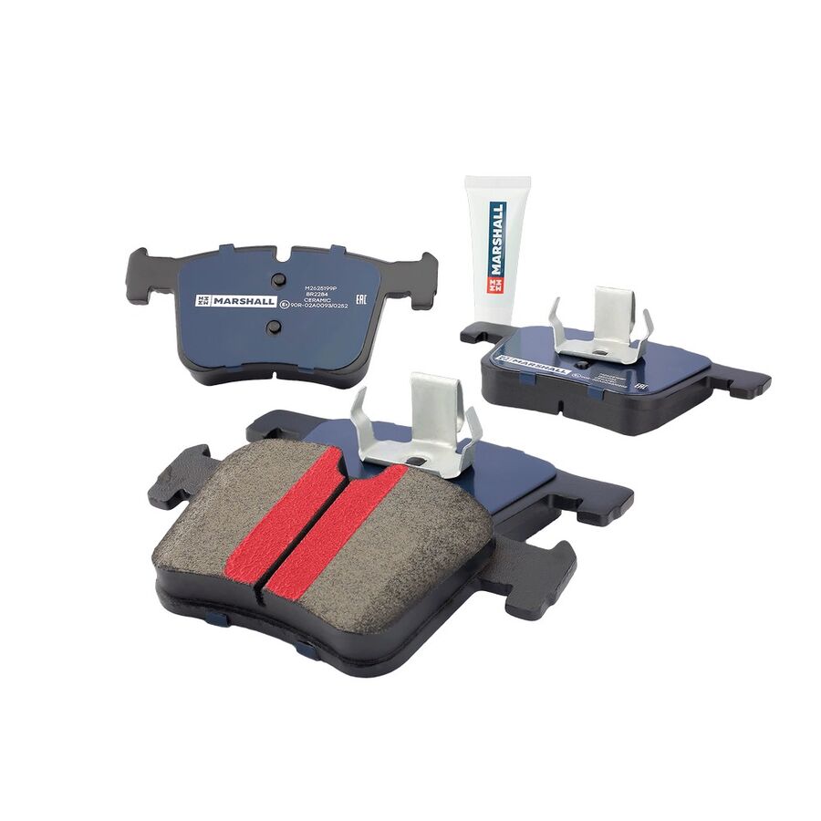 Колодки тормозные дисковые передн. plus bmw 1 (f20, f21) 11-, 3 (f30) 11-, x3 (f25) 10-, x4 (f26) 13- (m2625199p) (Marshall M2625199P)