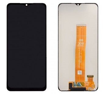 Дисплей для Samsung A127F Galaxy A12s в сборе (черный) 100% + набор инструментов и клей
