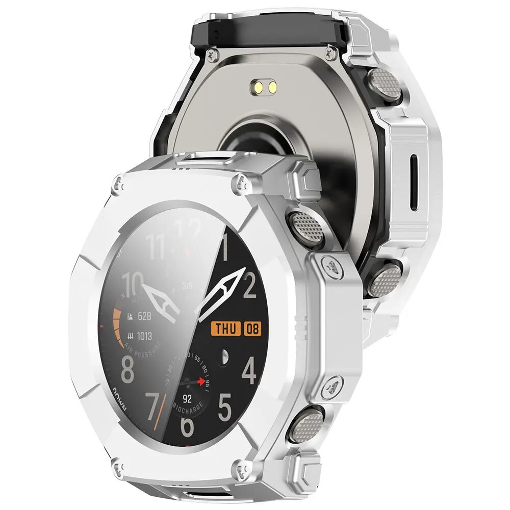 Чехол Arvin для Amazfit T-Rex Ultra 2, серебряный