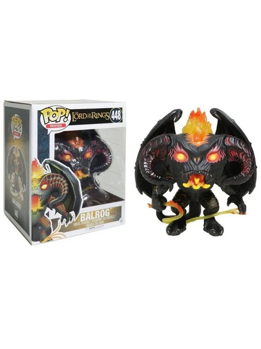 Фигурка Funko Pop! Властелин колец Балрог, коллекционная виниловая фигурка, 6 дюймов