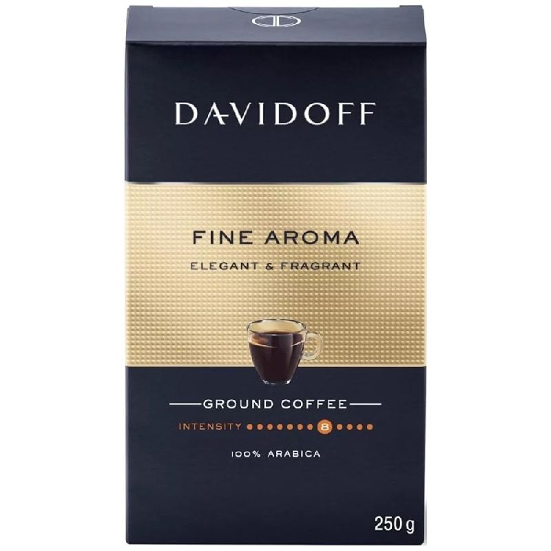 Кофе DAVIDOFF FINE AROMA молотый /пакет/ 250г