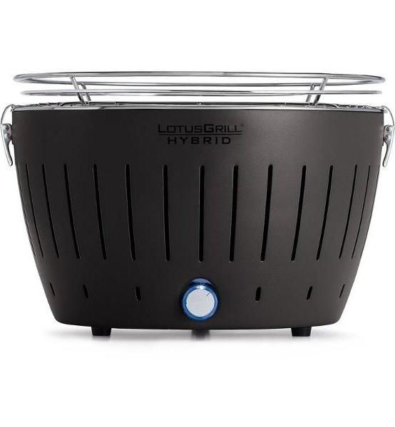 Угольный гриль LotusGrill Hybrid Classic Anthracite серый