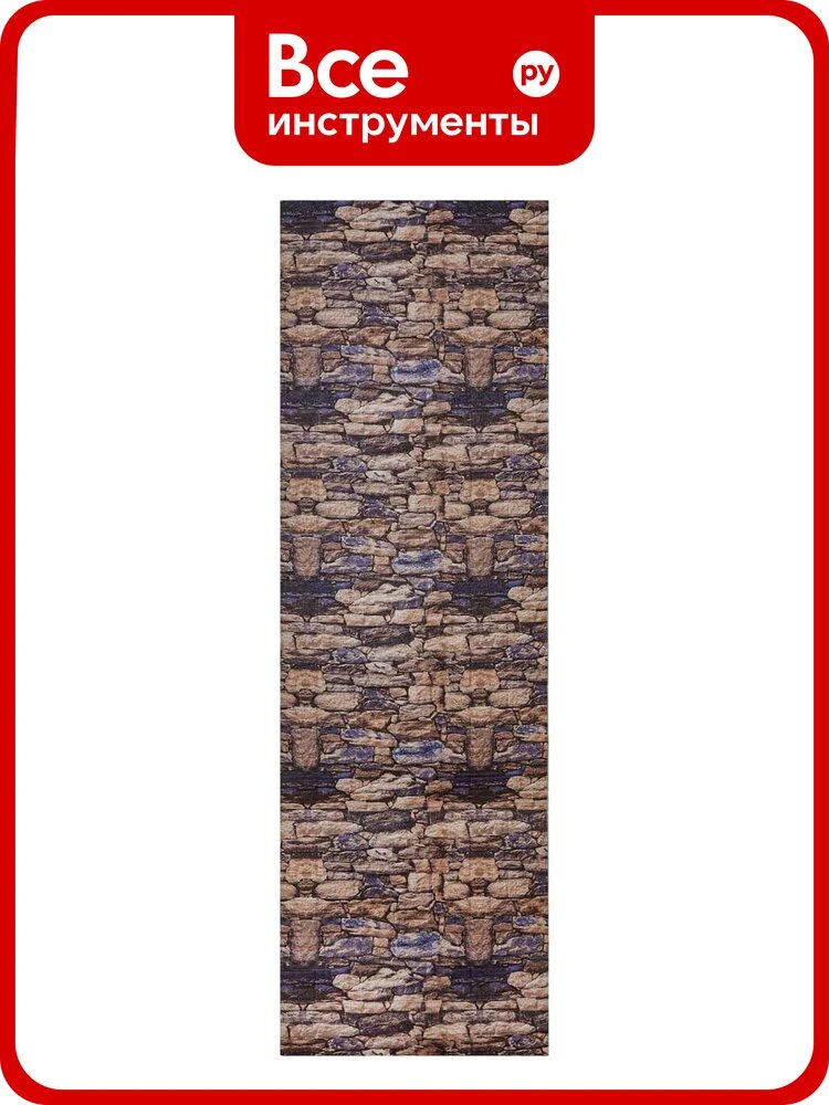 Мягкая самоклеящаяся 3D панель LAKO Камень кладка 19, рулон, 70x600 см LKD-16-05-FC82-2 LKD-16-05-FC82-2-RU