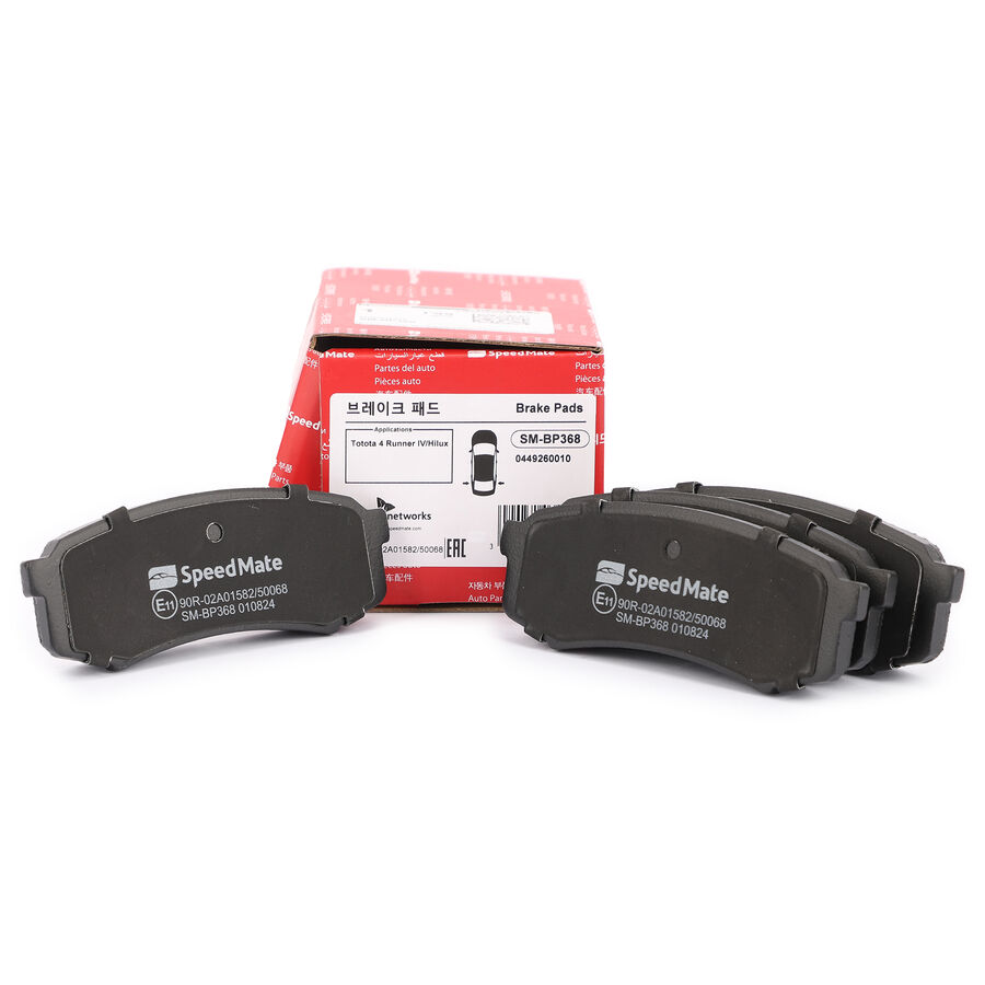 Колодки Тормозные Задние Mitsubishi Pajero Iv Toyota Hilux, Lc (80,90) (SPEEDMATE SM-BP368)