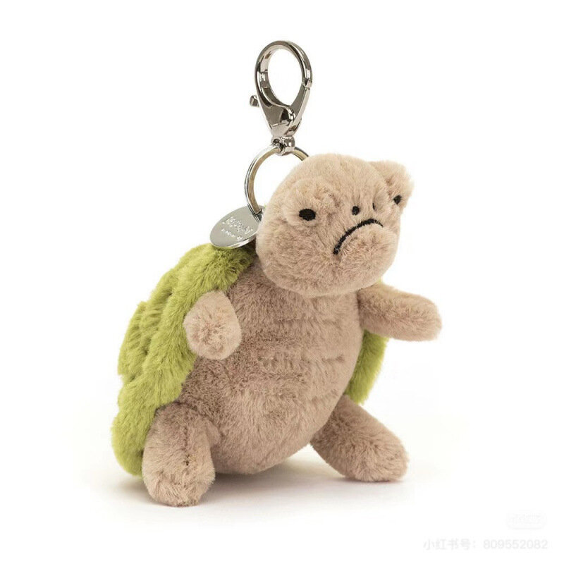 Плюшевый брелок Jellycat Turtle 9-12 см со всеми бирками и штампом, без мешка