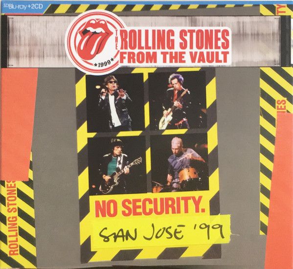 Аудио CD The Rolling Stones "No Security. San Jose '99" 2CD+Blu-Ray