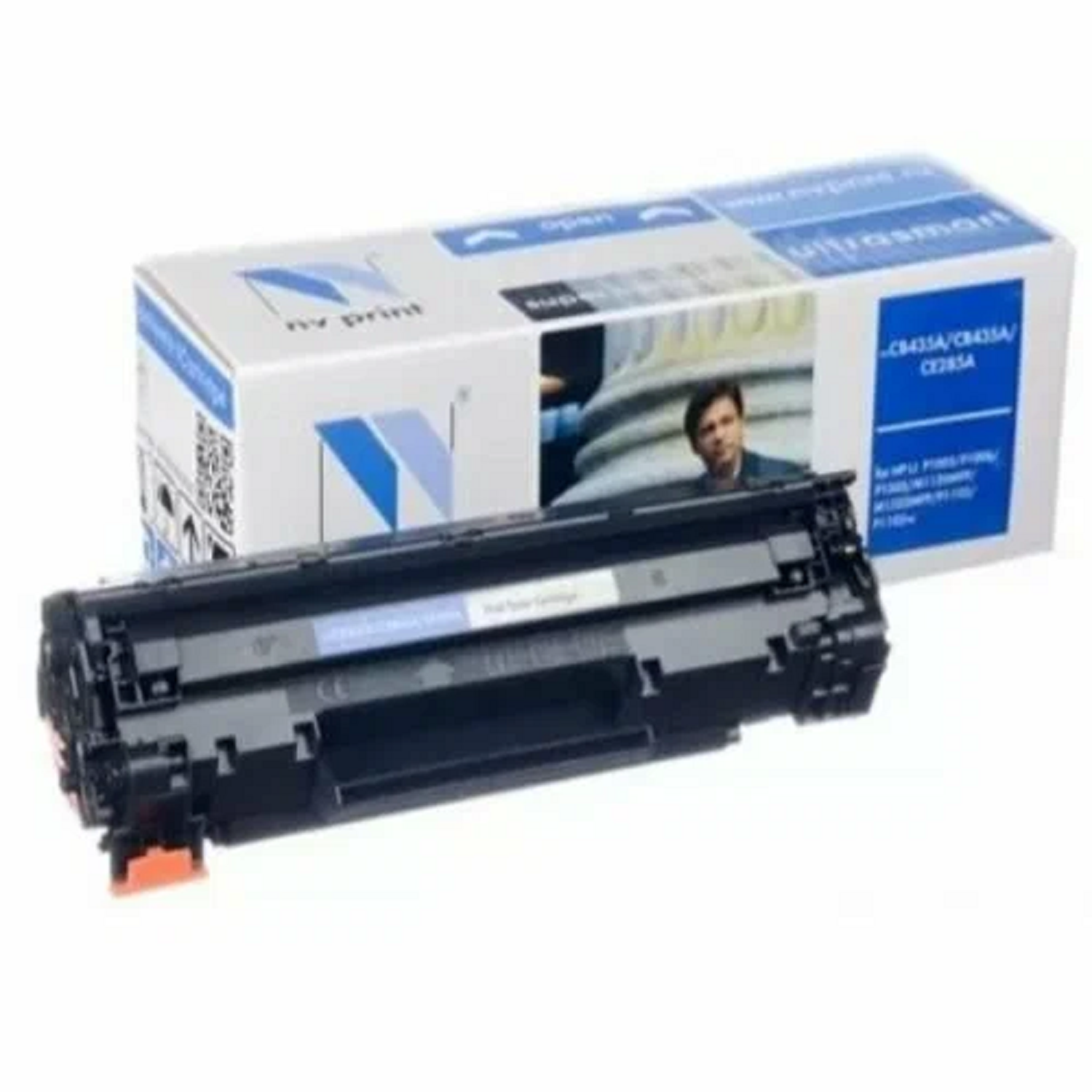 Картридж NVP NV-CB435A, картридж для LJ P1005/1006 (1500k), черный