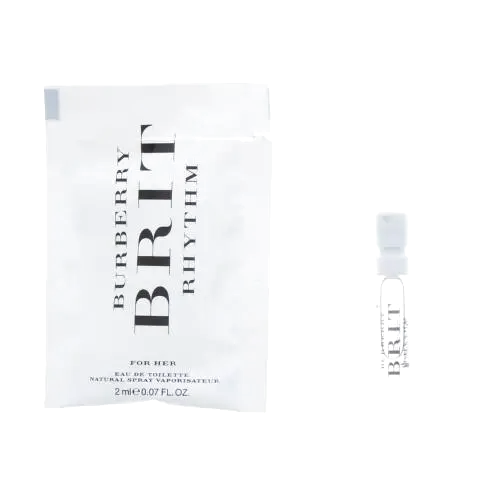 Пробник парфюма Burberry Brit Rhythm For Woman 2 / Туалетная вода Барбери Брит Ритм Фор Вумен миниатюра / Яркий аромат