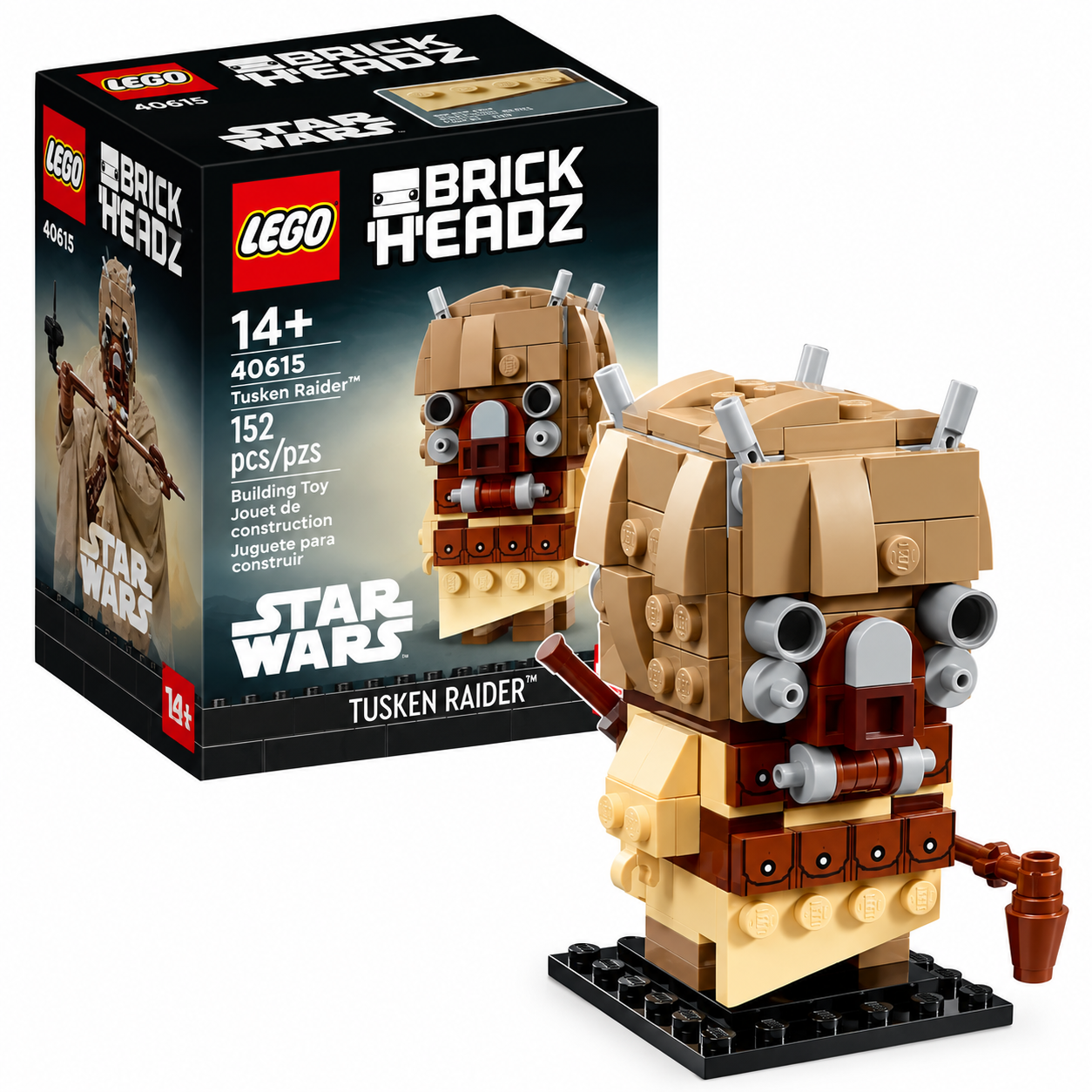 Конструктор LEGO BrickHeadz Star Wars 40615 Тускенский рейдер (Tusken Raider)