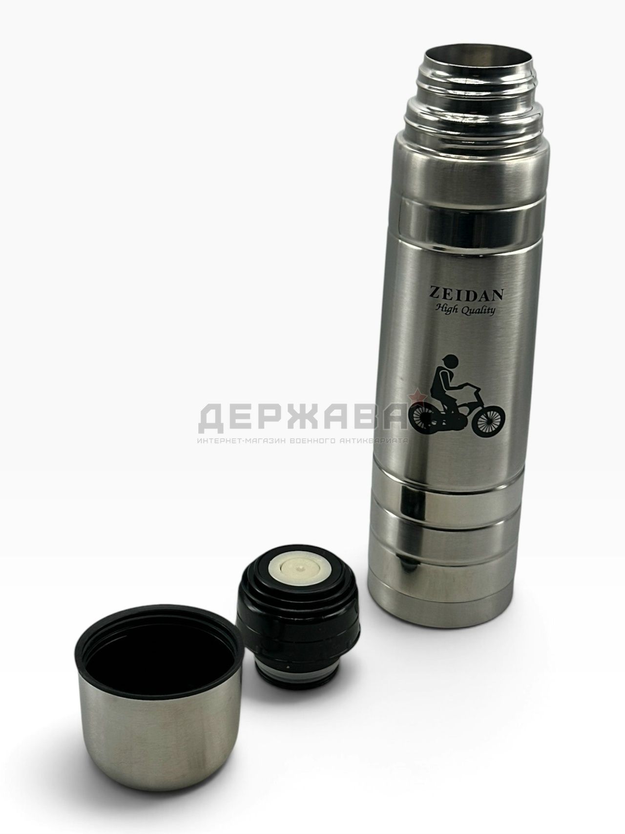 Термос Zeidan Z9047, 1000 мл, с чашкой