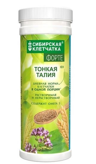 "Тонкая талия" форте, Клетчатка Сибирская, 200 г