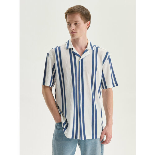 фото Рубашка lc waikiki, размер xl, blue striped