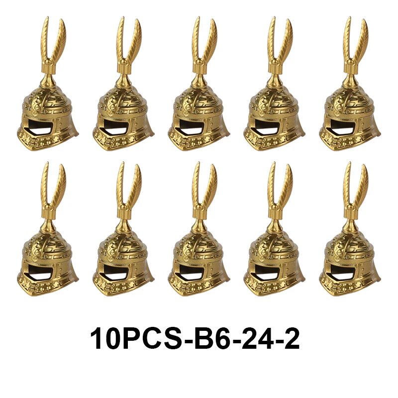 Средневековые шлемы 10PCS-B6-24-2, бежевые