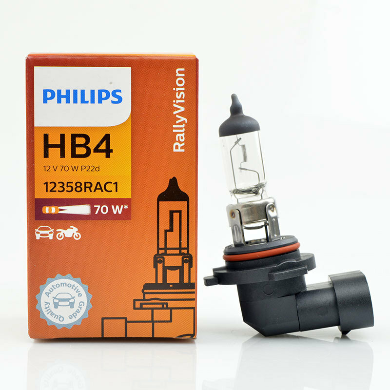 Philips 9006/HB4 Автомобильная лампа 12В 70Вт Одна штука, Сделано в Китае для Honda Civic 7-8 поколений, Accord, Corolla