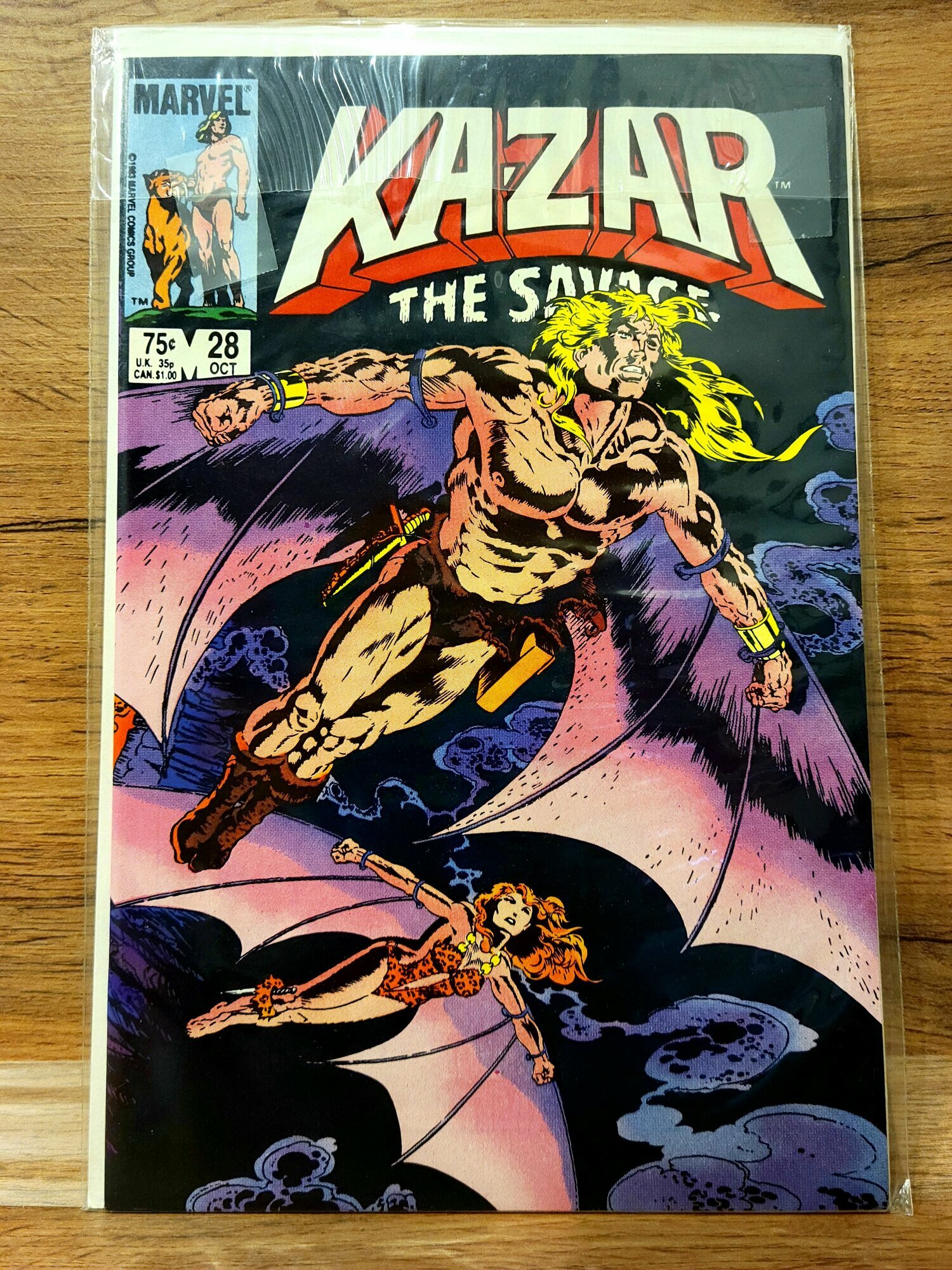Раритетный Комикс Kazar #28. 1983 Год. Оригинал!