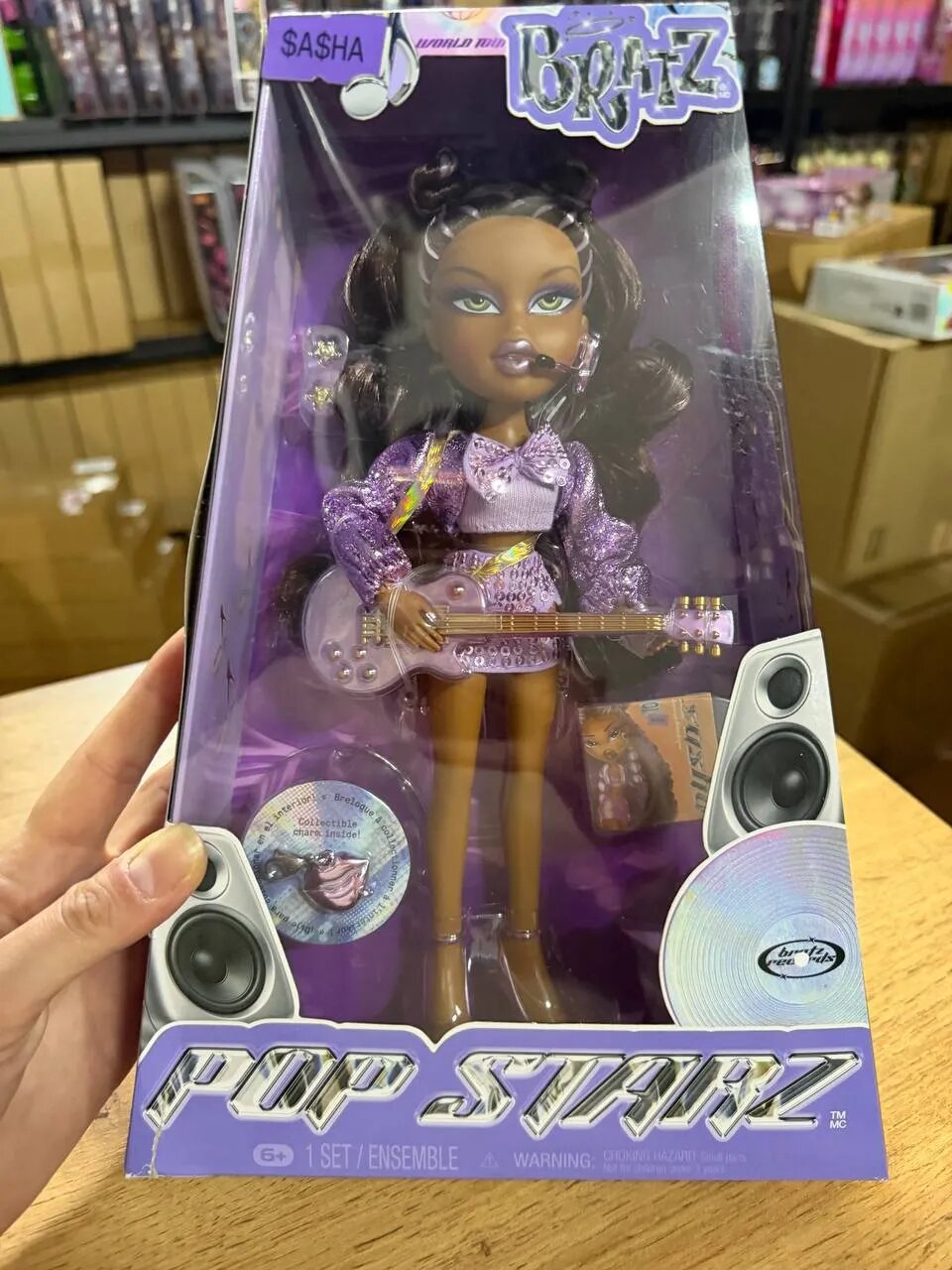 Кукла Братц Pop Starz Саша. Товар уцененный — фото 1