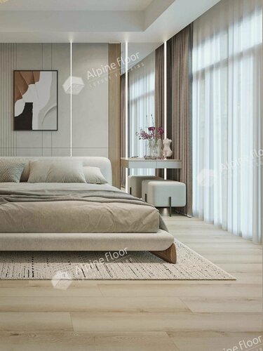 Изображение товара Каменный SPC ламинат Alpine Floor Real Wood ЕСО 2-11 Дуб Самерсет, толщина 6мм, площадь 2,23м. кв