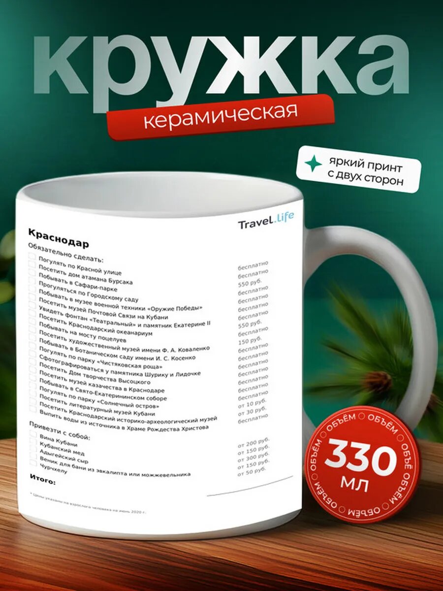 Кружка Краснодар 4,