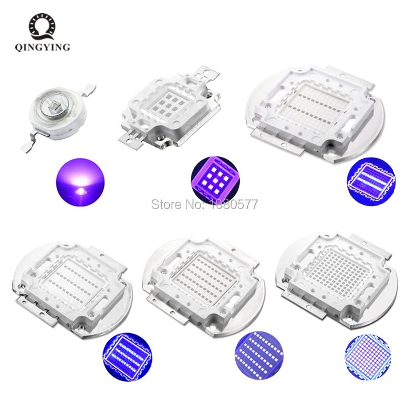 5W x 5 UV LED 360-365nm