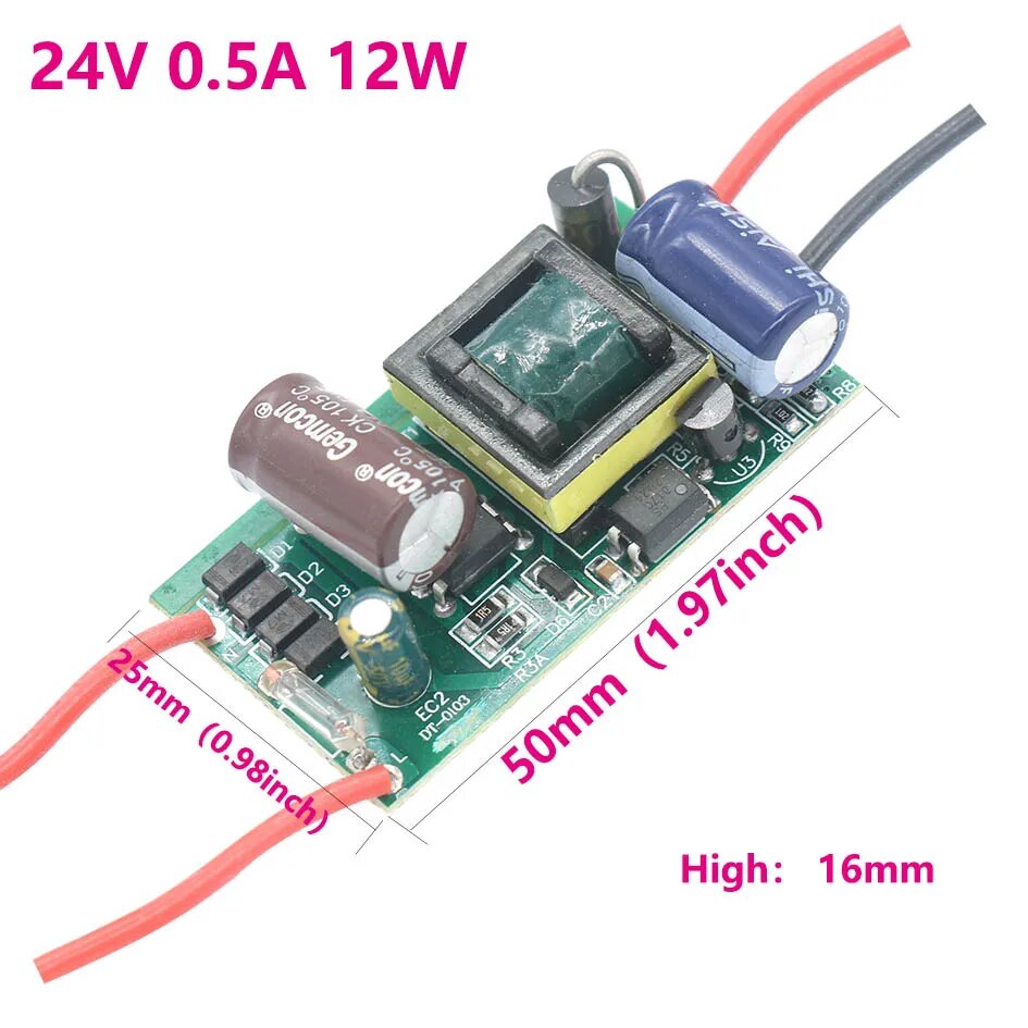 Драйвер для светодиодов, блок питания AC220V на DC12V 1A 2A 3A 1.5A 0.5A 24V, трансформаторы для светодиодных лент DIY