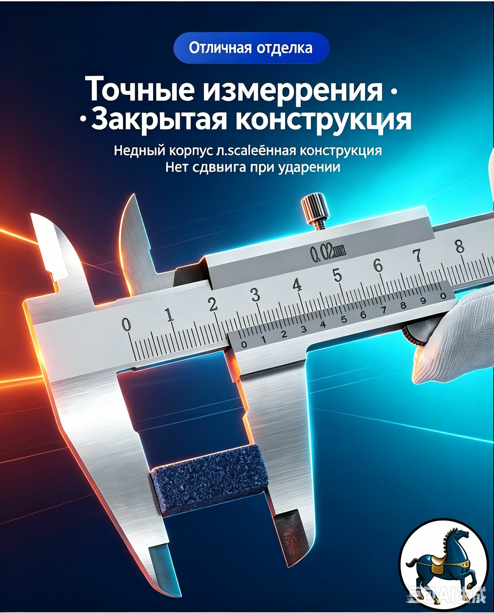 Механический штангенциркуль высокой точности, универсальный измеритель для ремонта и ювелирных изделий