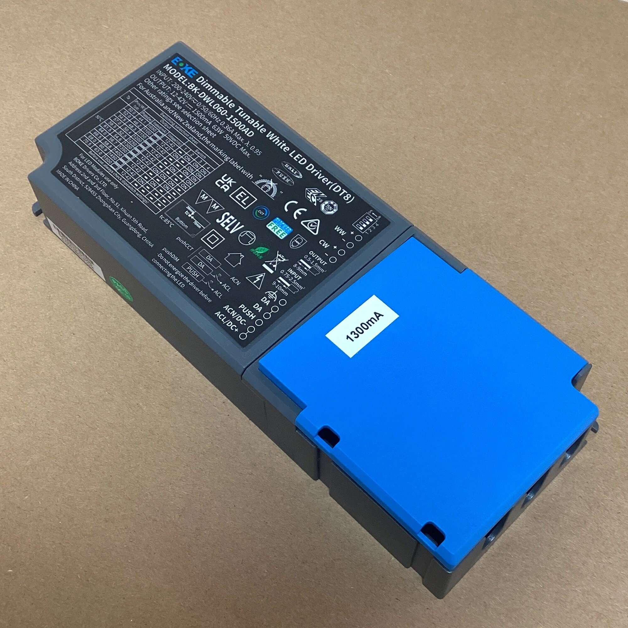 DALI-2 LED Driver DT8, 63W 1500mA Max