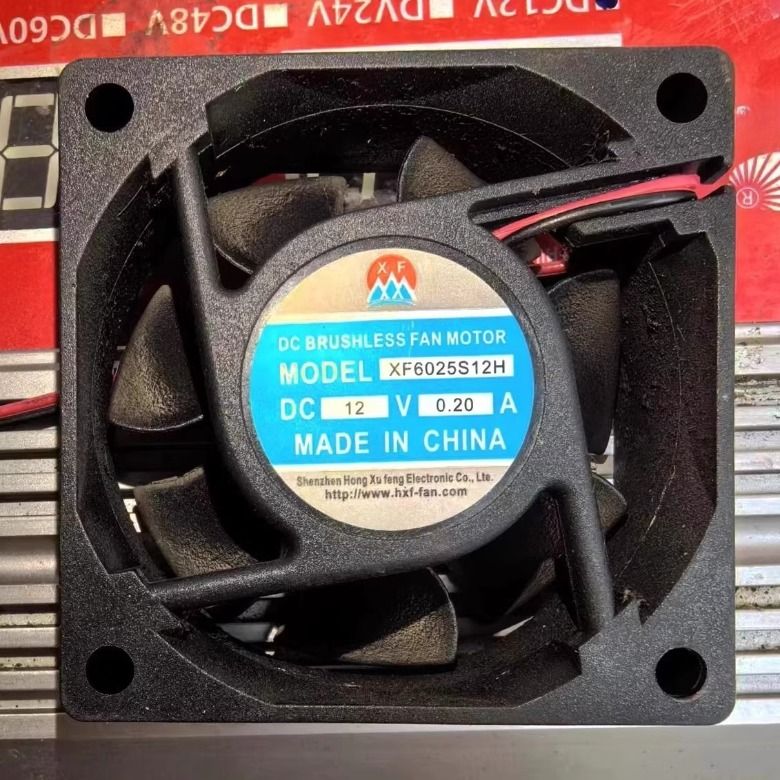 Модель XF6025S12H DC12V 0.20A 6CM шасси вентиляторы -