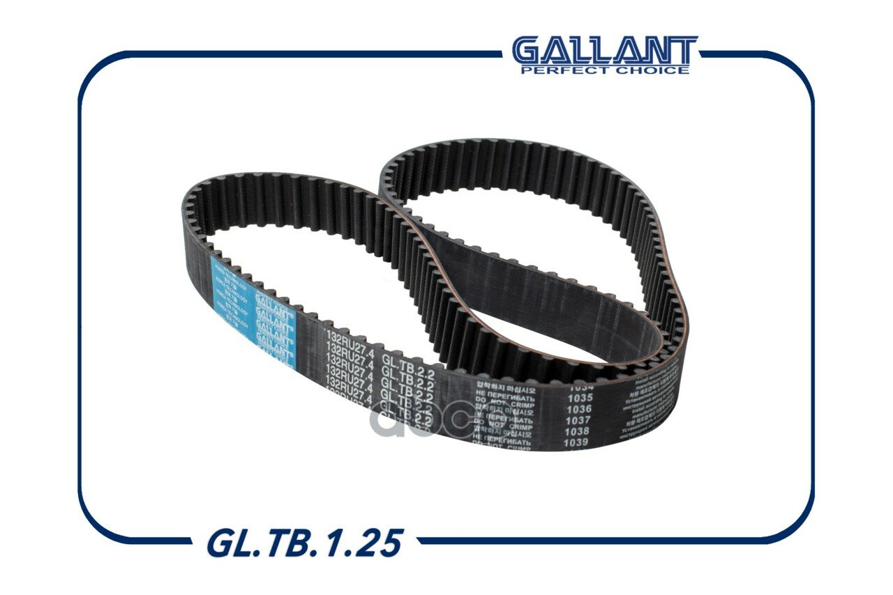 Ремень ГРМ Gallant арт. GLTB125
